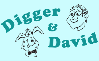 Digger and David puppet show