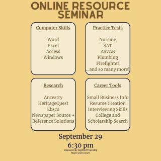 online resource seminar