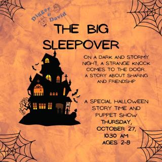 special halloween storytime and puppet show